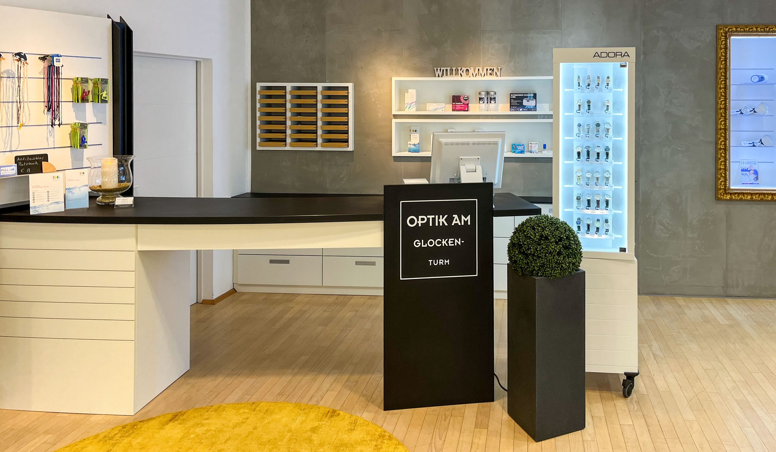 Innenausrichtung Optik am Glockenturm in Wardenburg